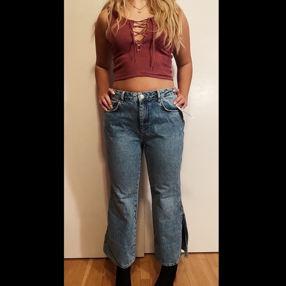 SALE🆕🌞URBAN OUTFITTERS x BDG High Rise Flare - Picture 2 of 2